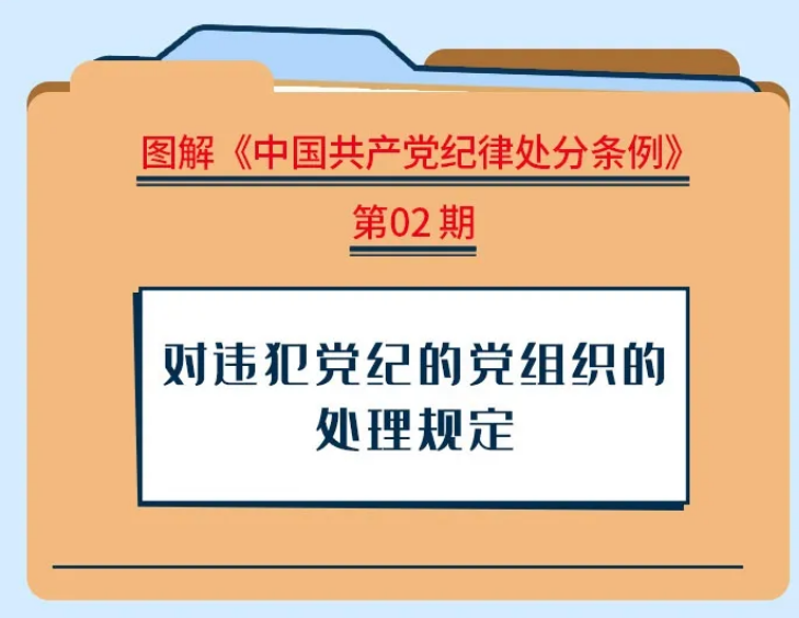 【黨紀(jì)學(xué)習(xí)教育】對違犯黨紀(jì)的黨組織的處理規(guī)定